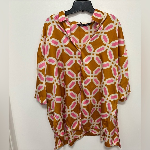 Pattern Dress Top - Picture 1 of 2